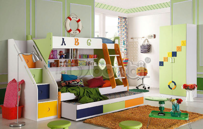 Giường tầng trẻ em ABC BB KBY805G-1